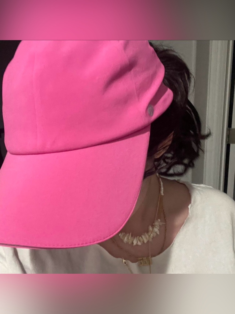 Lululemon Fast and Free Cap – Hot Pink,